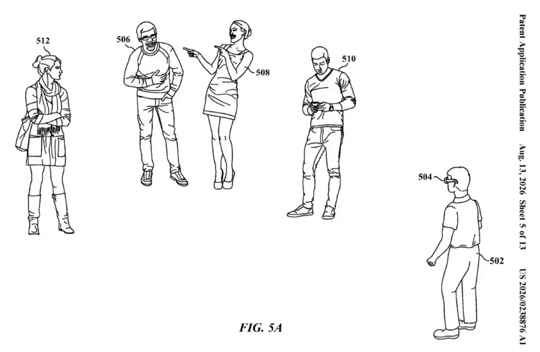 Meta Patent Filing Details AI Glasses That Use Facial Recognition to Track and Identify People