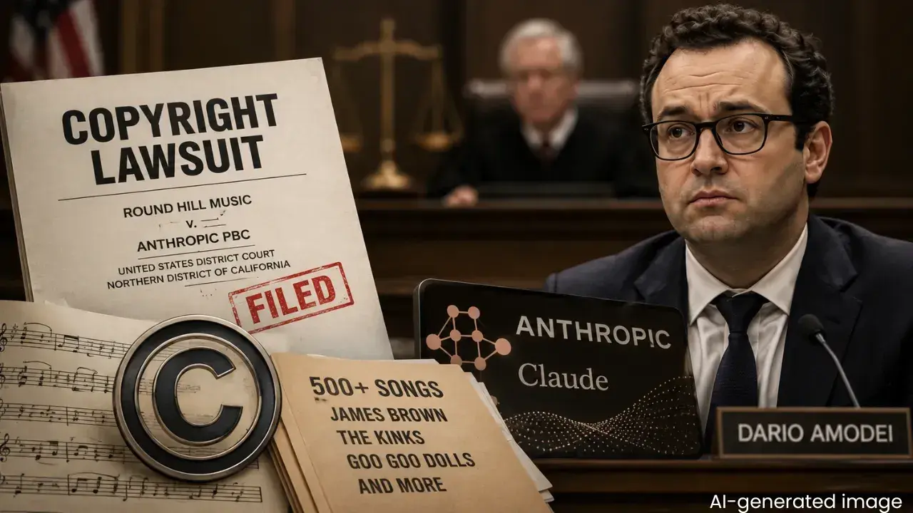 Round Hill Music Sues Anthropic, Suno Over Alleged Use of 500 Songs in Claude AI Training