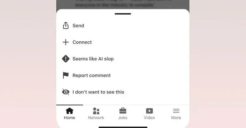 LinkedIn's AI slop button sees over 1 million clicks, cuts