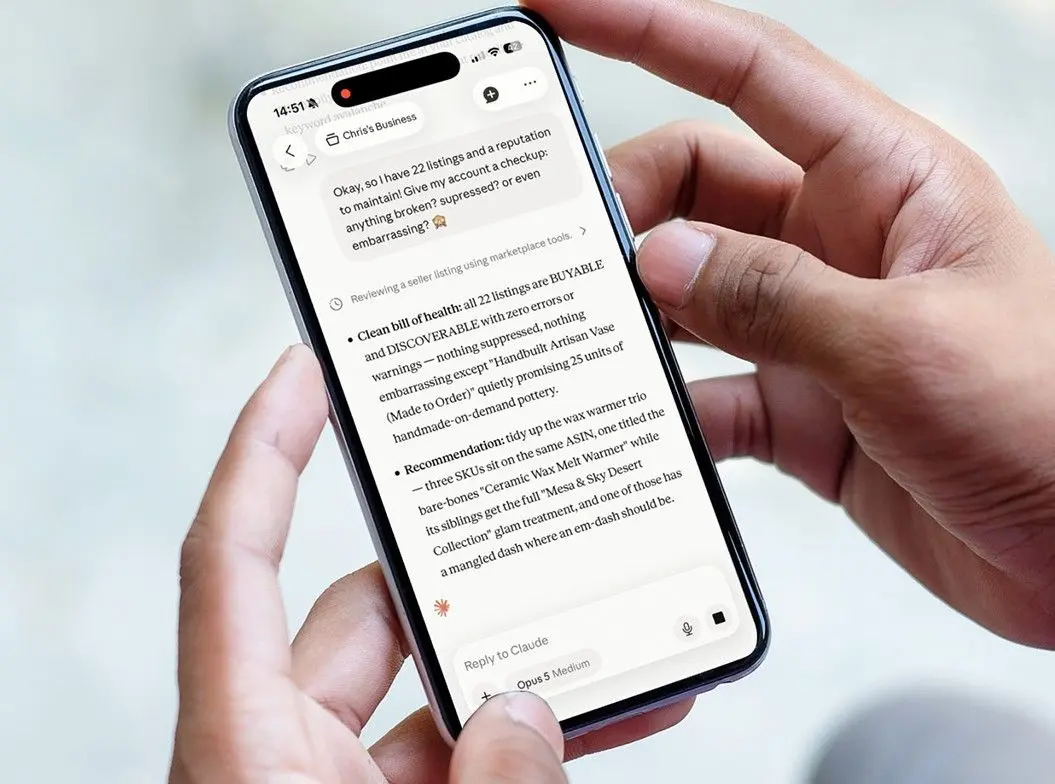 Amazon Opens Seller Assistant to Anthropic's Claude and AI