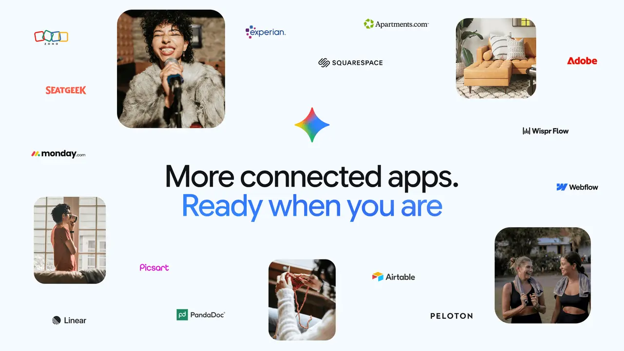 Google Gemini Expands Connected Apps with Airtable, Adobe, and 12 More Integrations
