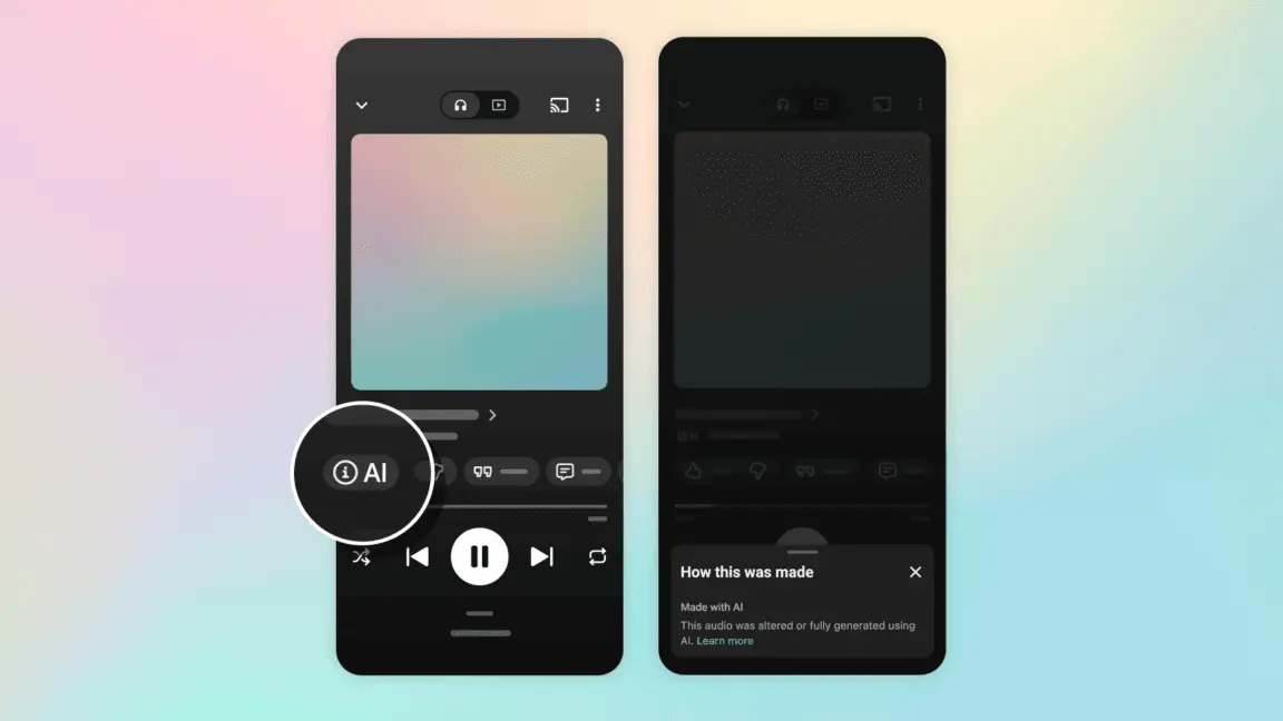 YouTube Music Rolls Out AI Labels as 90,000 AI-Generated Songs Upload Daily Across Platforms