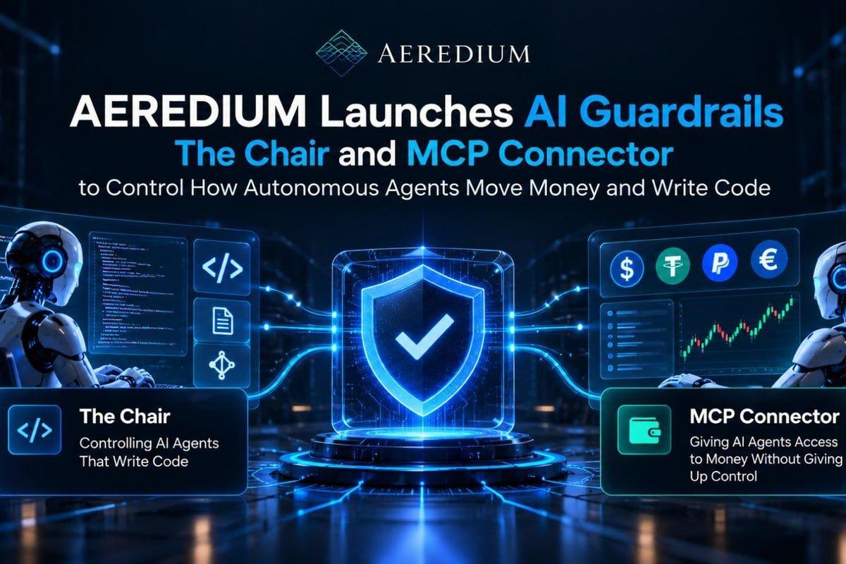 AEREDIUM Introduces AI Guardrails to Control Autonomous Agents in Code and Finance