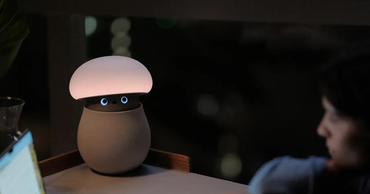 OKA Technology Launches Mori, a $649 Mushroom-Shaped AI Companion Robot That Reacts Like a Pet