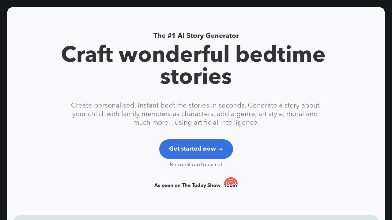 BedtimeStory AI Image