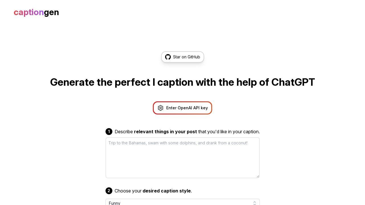 CaptionGen Image