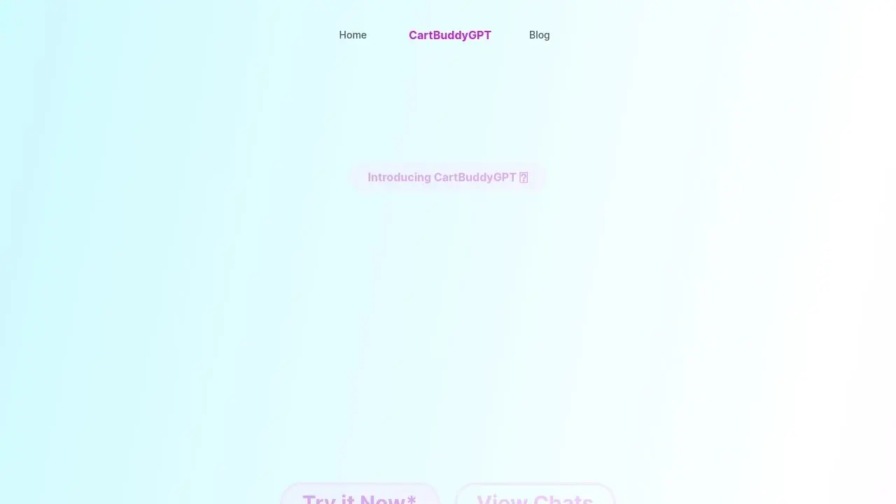 CartBuddyGPT Image