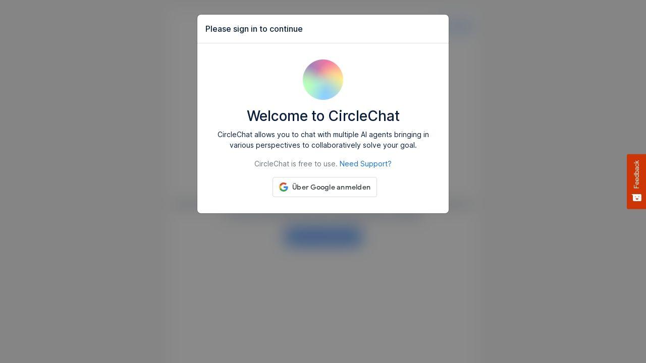Circle Chat Image