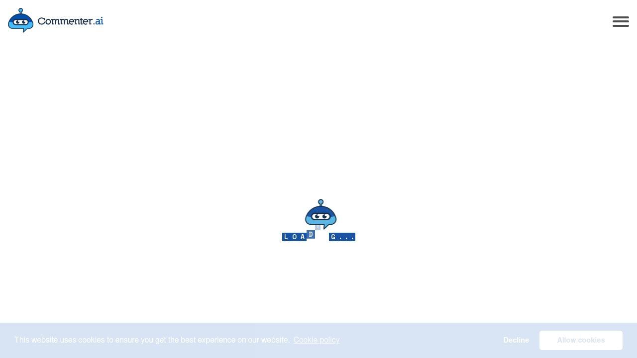 Commenter AI Image