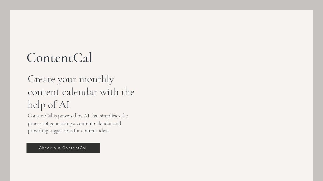 ContentCal Image