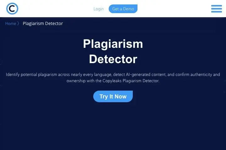 Copyleaks - Plagiarism detector Image