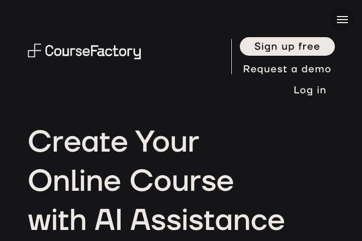 CourseFactory AI Image