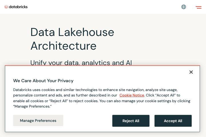 Databricks Lakehouse Platform Image
