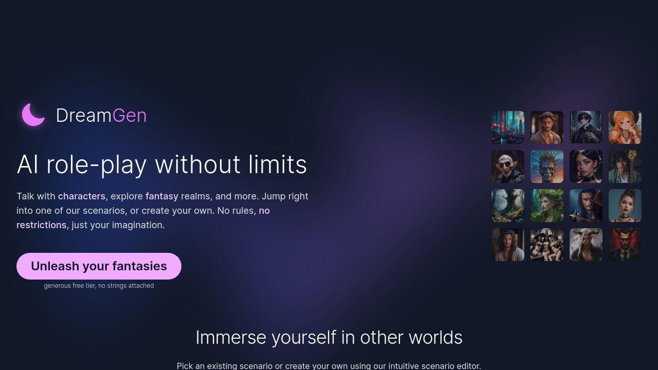 DreamGen Role Play Image