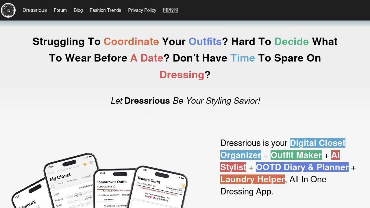 Dressrious Image