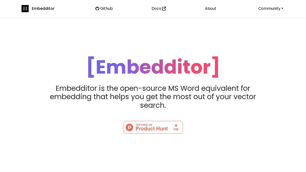 Embedditor Image