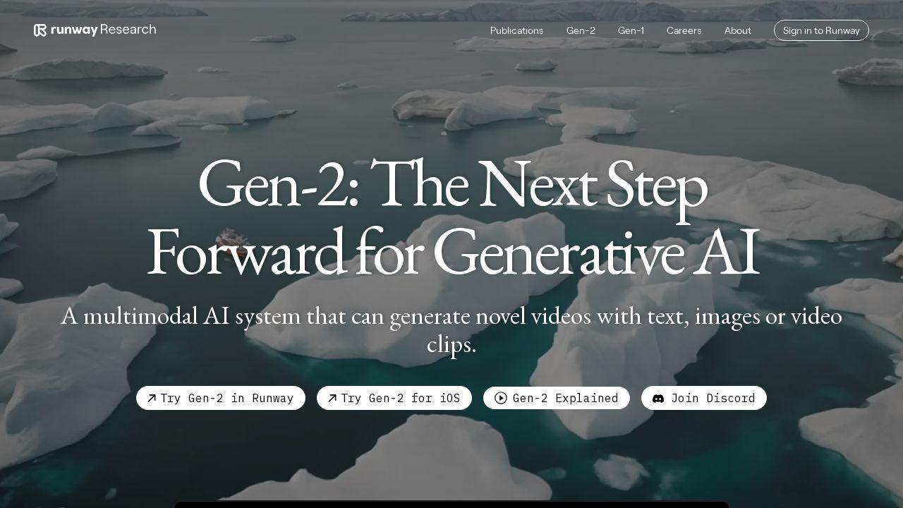 Gen-2 by Runway Image