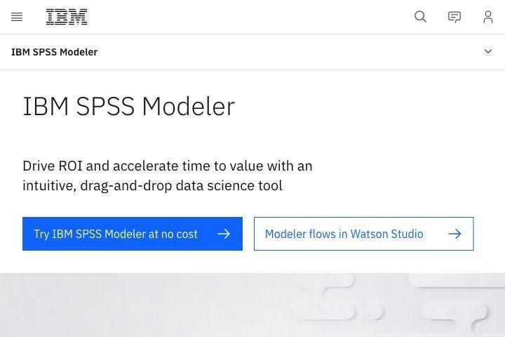 IBM SPSS Modeler Image