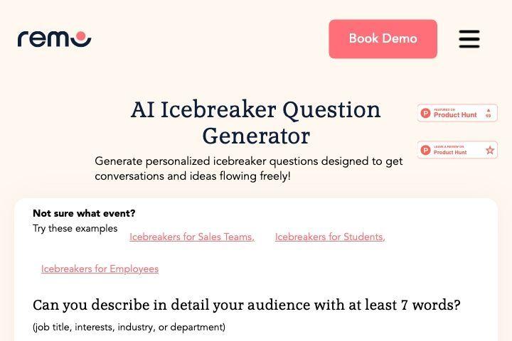 Icebreaker Question Generator Image