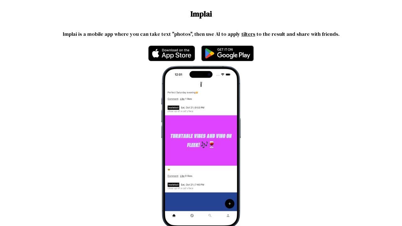 Implai App Image