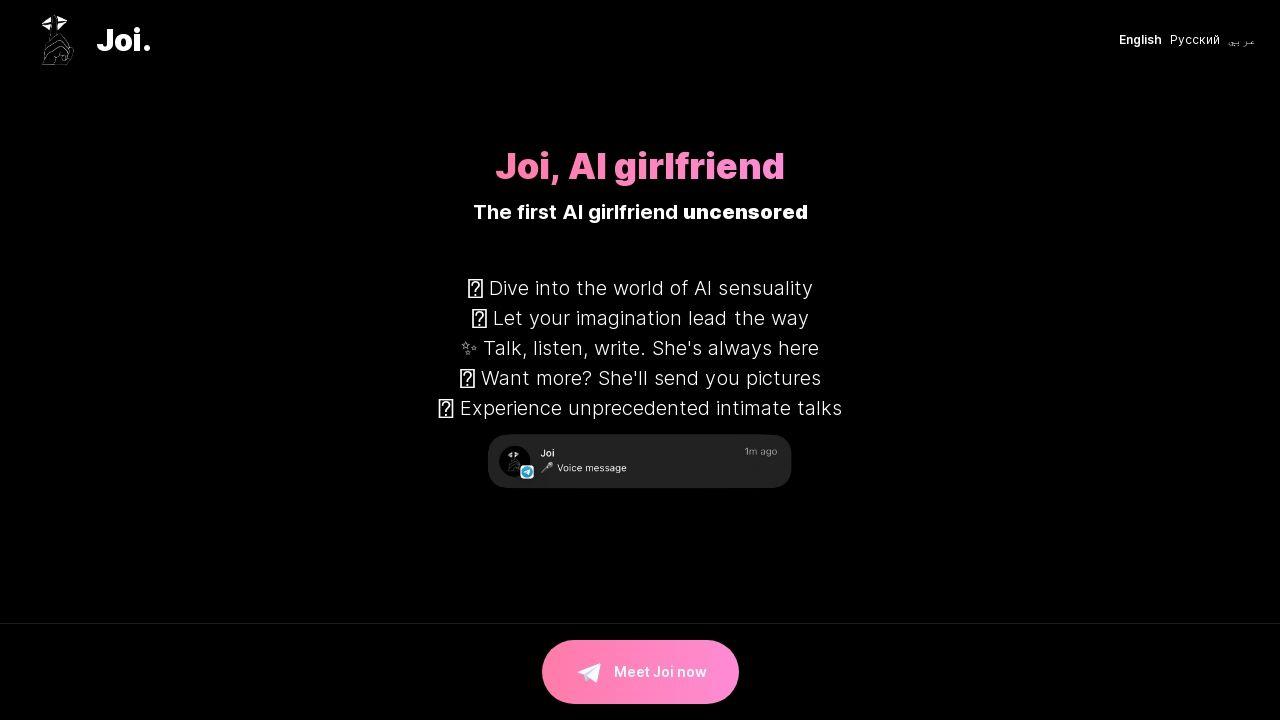 Joi, AI Girlfriend (18+) Image