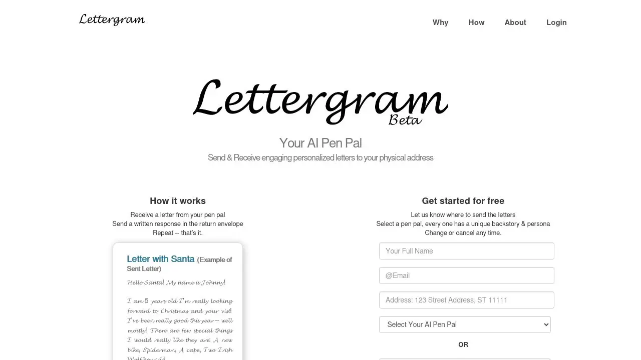 Lettergram Image