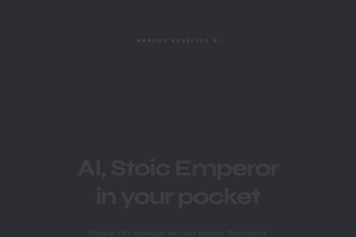 Marcus Aurelius AI Image