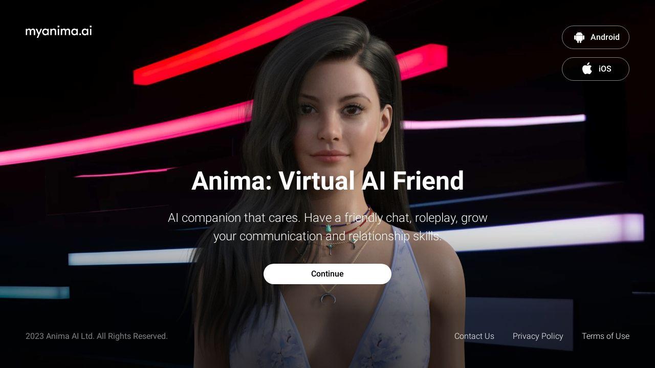 MyAnima AI Companion Image