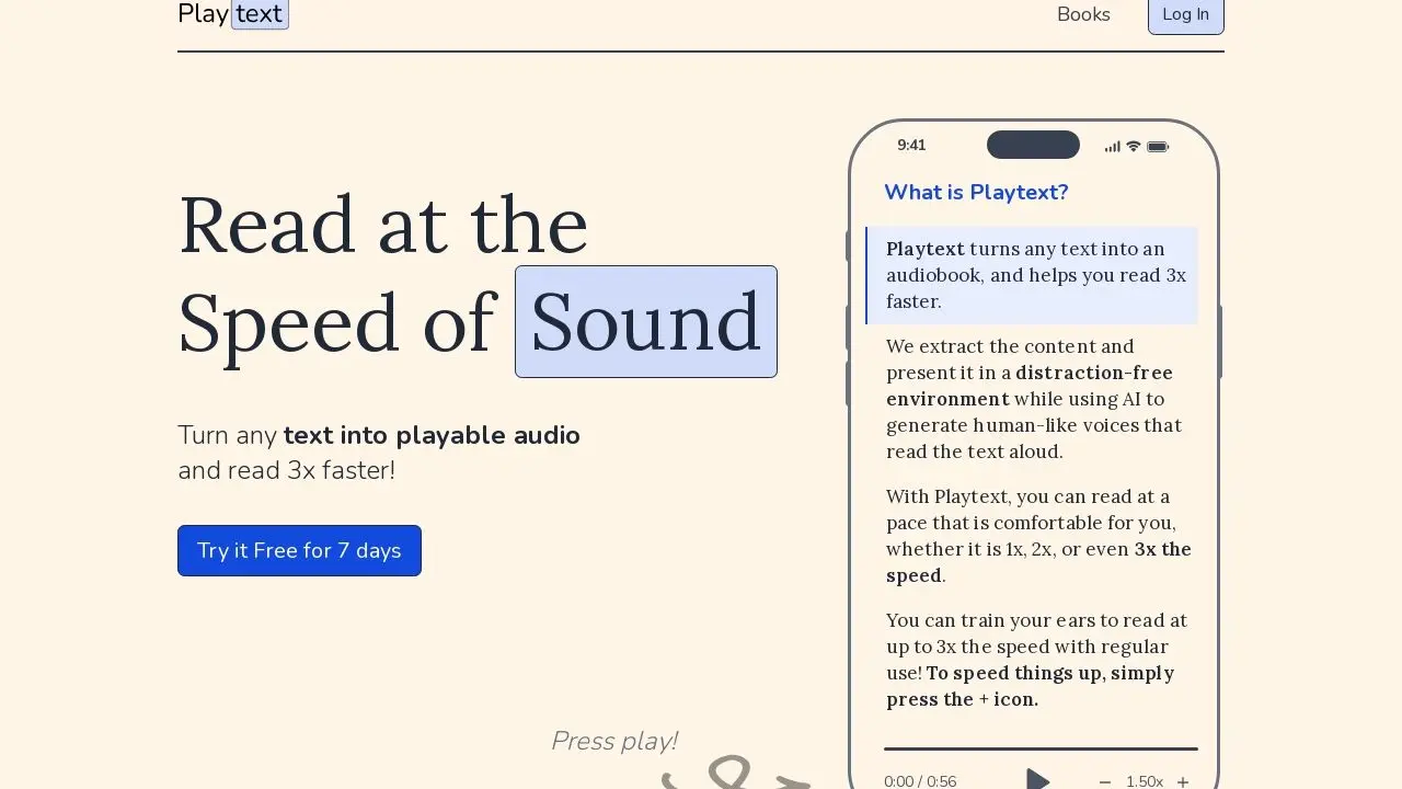 PlayText Image