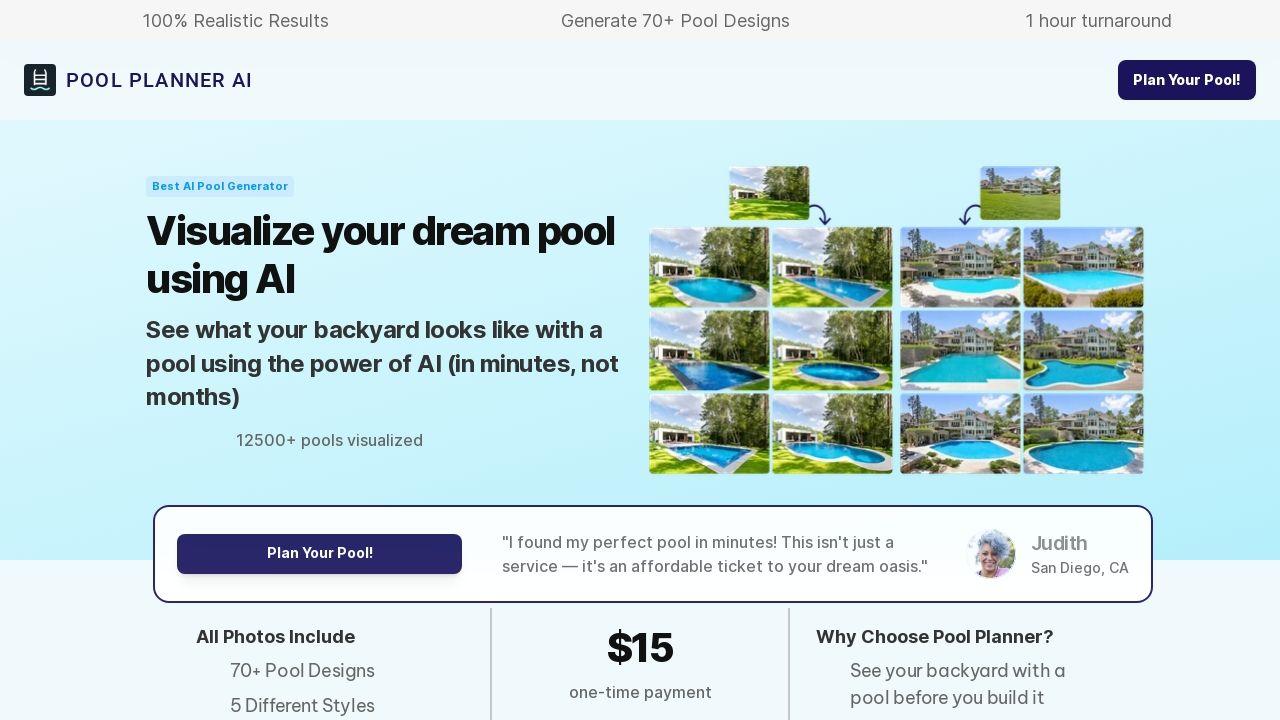 Poolplannerai Image