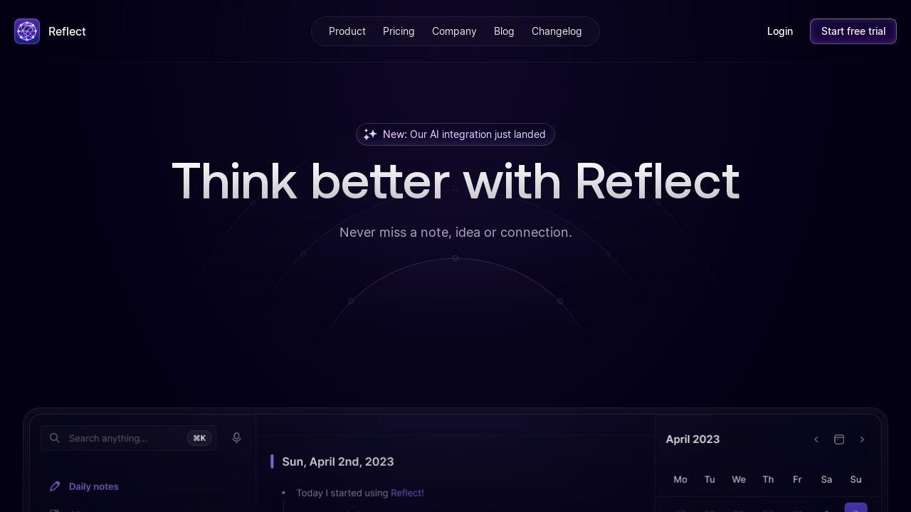 Reflect AI Image