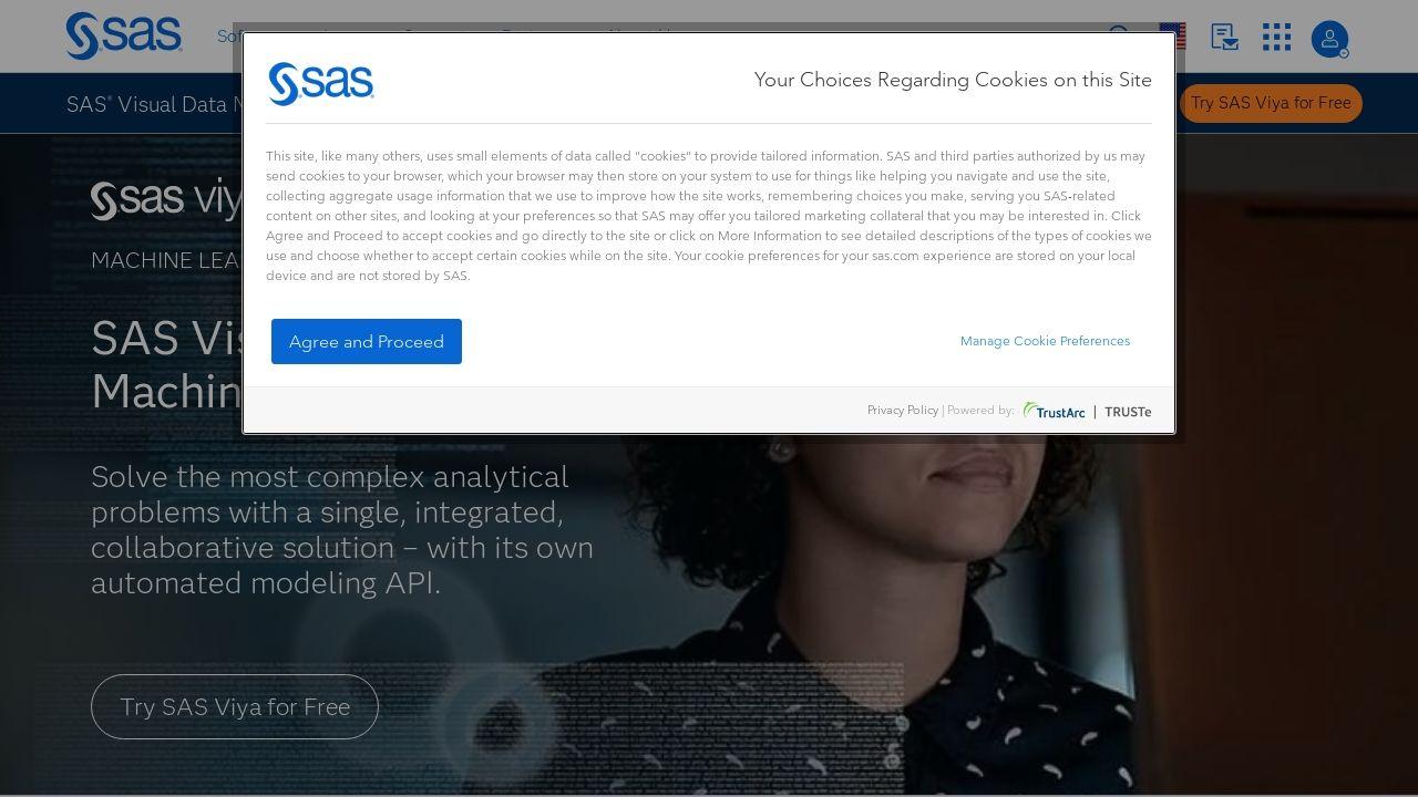 SAS Visual Data Mining & Machine Learning Image