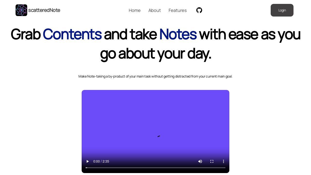 ScatteredNote Image