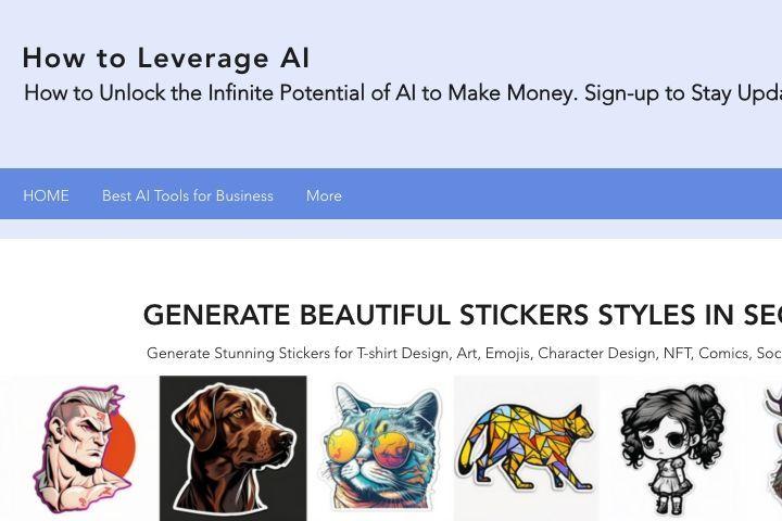 Sticker Prompt Generator Image