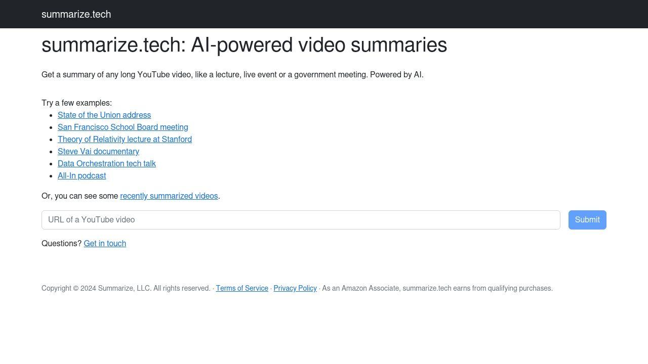 Summarize Tech Image