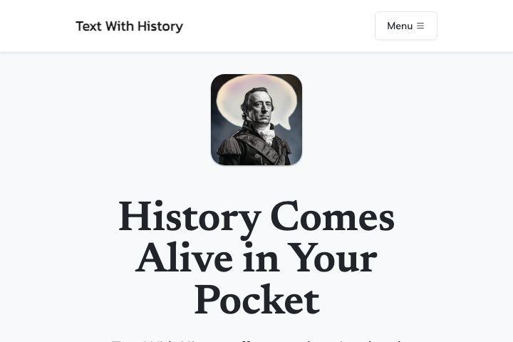 Text With History Image