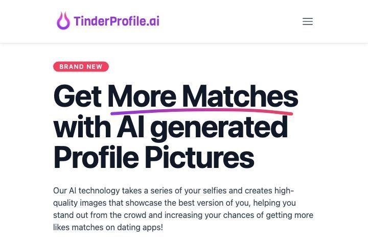 TinderProfile.ai Image