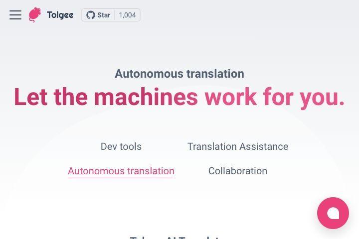 Tolgee AI Translator Image