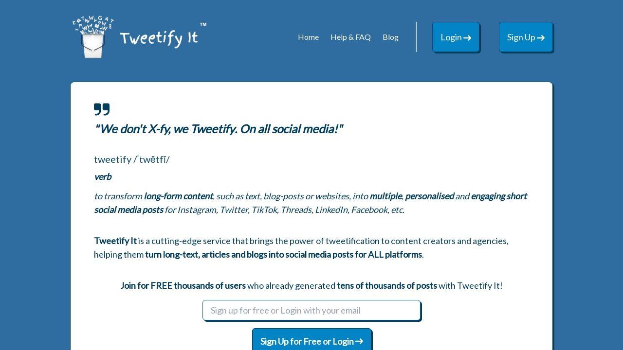 Tweetify It Image