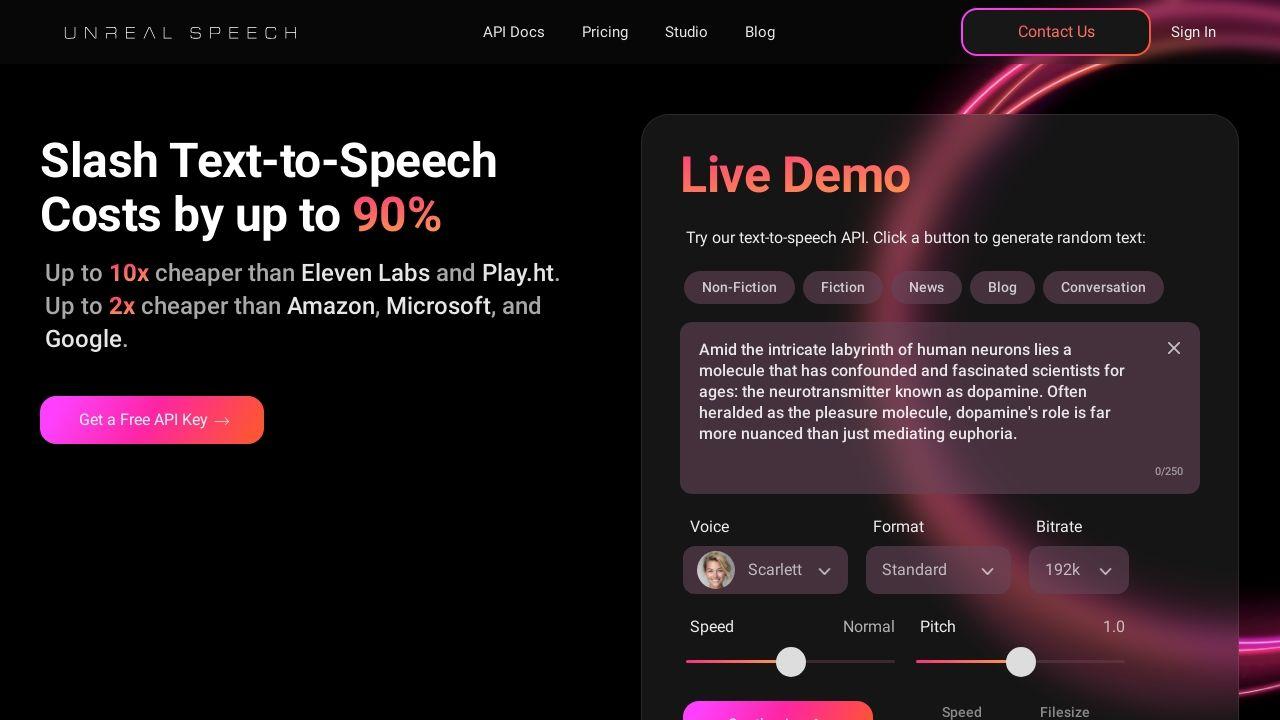 Unreal Speech Image