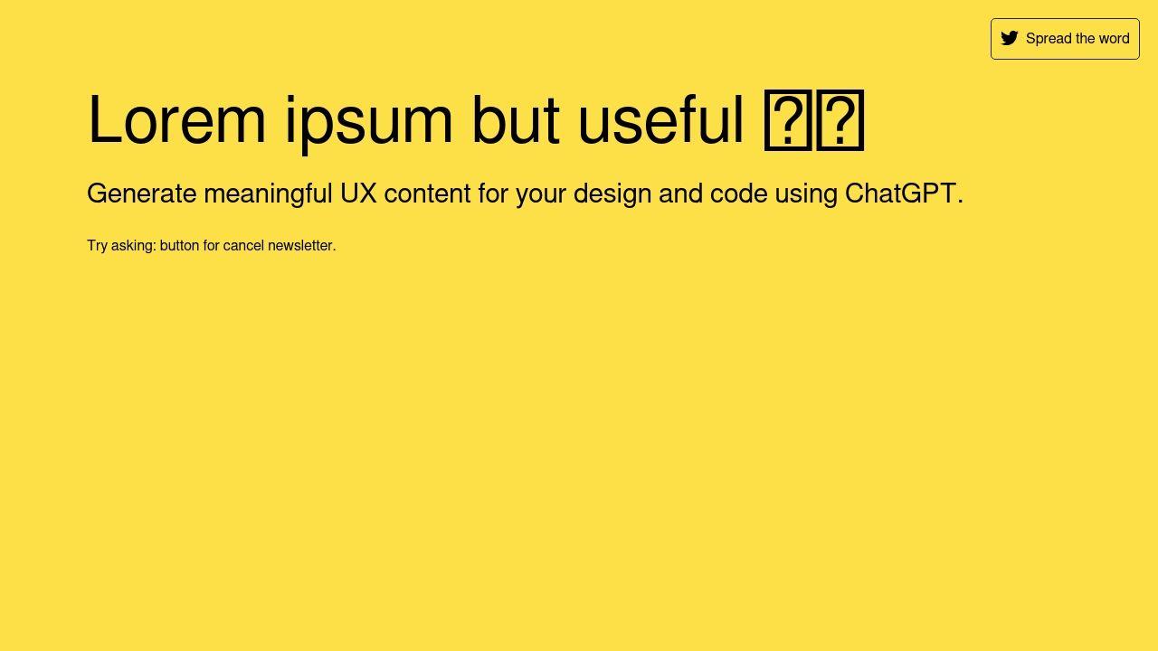 UsefulLoremIpsum Image