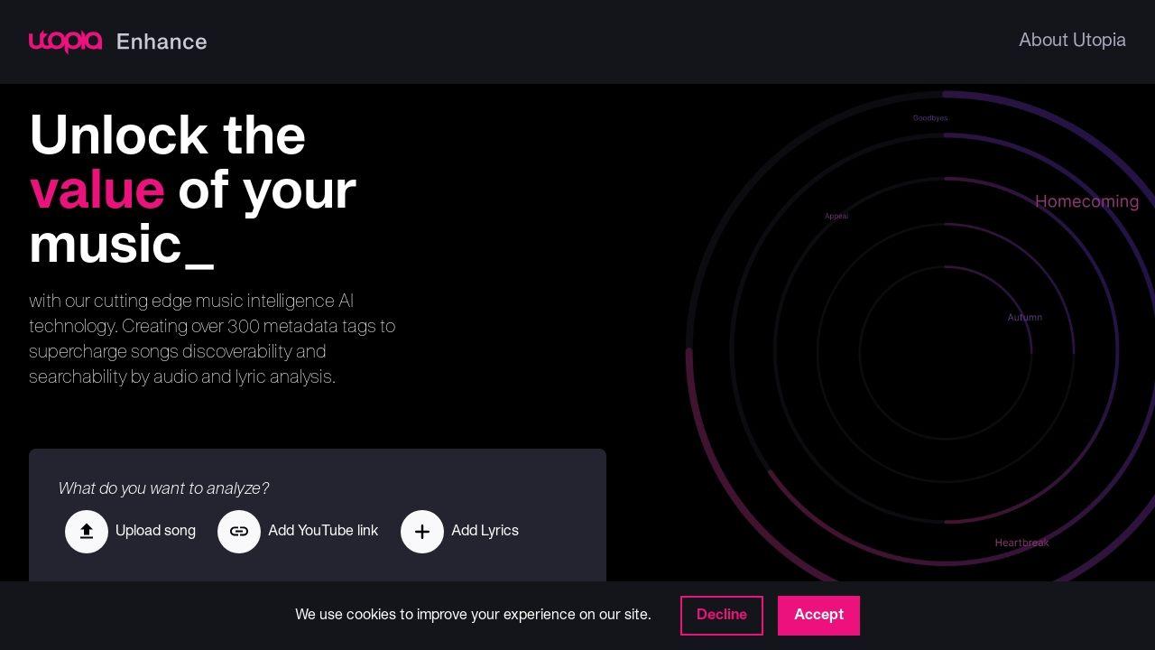 Utopia music Image
