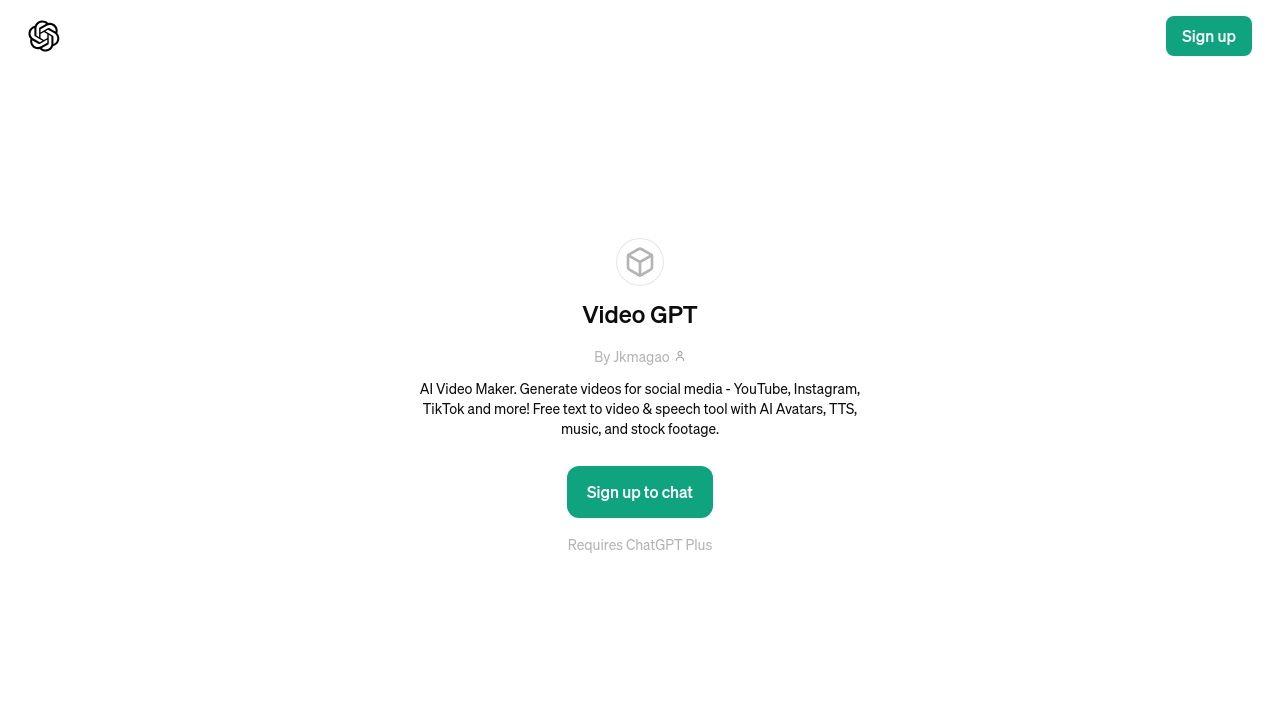 Video GPT Image