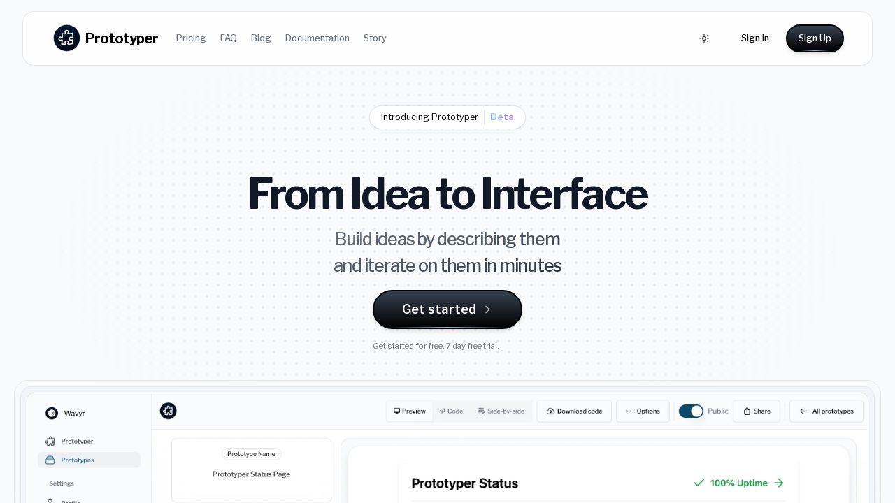 Wavyr Prototyper Image