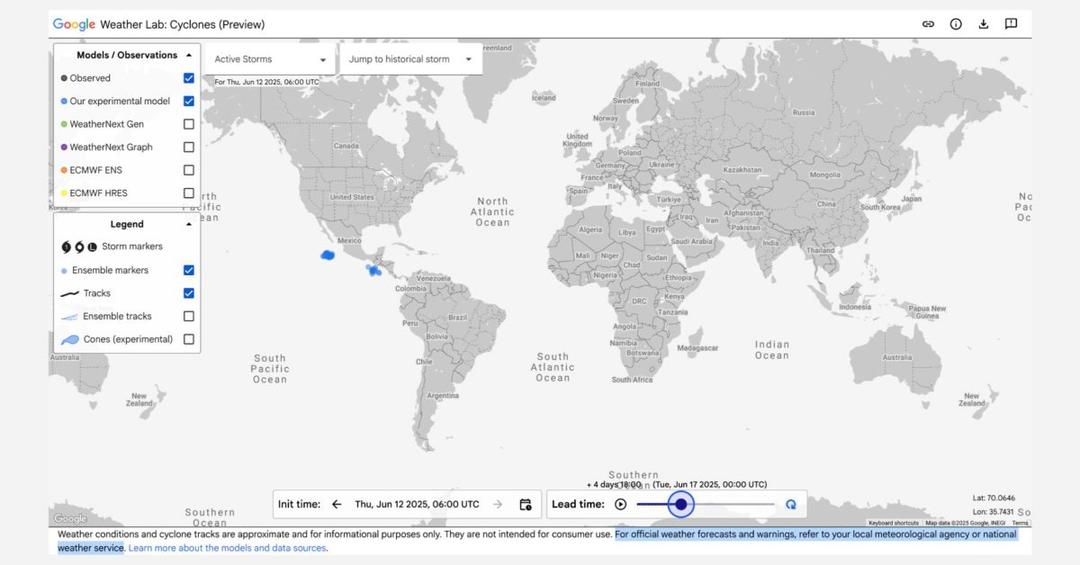 Lab Cyclone Models Google DeepMind Unveils AI-Powered Weather Lab for Advanced Cyclone ...
