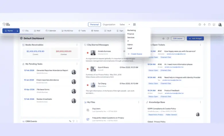 Zoho One Unveils AI-Powered Unified Workspace to Break Down Application ...