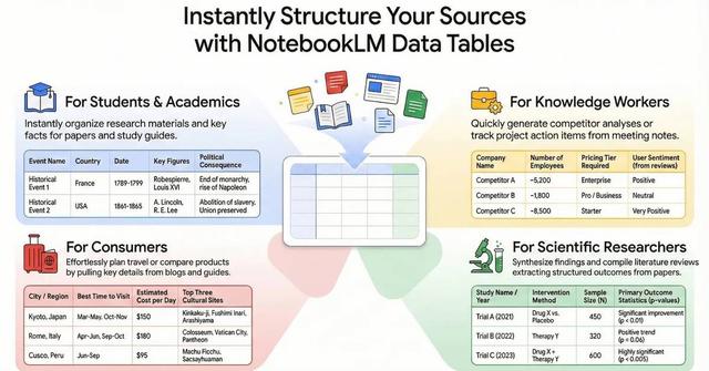 Writing Tables Data NotebookLM Data Tables Turn Notes Into Spreadsheets