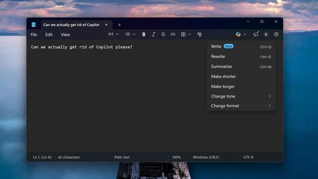 Microsoft Removes Copilot Buttons from Windows 11 Apps