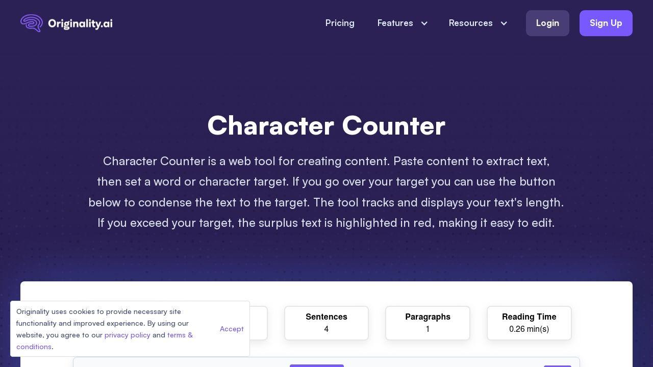Character Counter