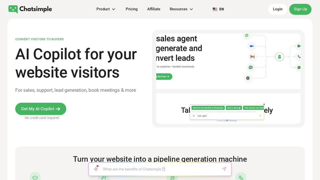 Simple Ai Chatbot Chatsimple - AI chatbot